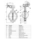 Tecofi Затвор дисковый TECFLY VPG 4448-08EP-1