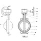 Tecofi Затвор дисковый TECFLY VPG 4449-08NI с редуктором-1