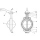 Tecofi Затвор дисковый TECFLY VPG 4449-N07EP-1