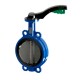 Tecofi Затвор дисковый TECFLY VPG 4449-02VI с рукояткой-0