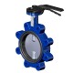 Tecofi Затвор дисковый TECFLY VPG 4649-02EP с рукояткой-0