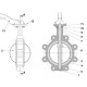 Tecofi Затвор дисковый TECFLY VPG 4649-02VI с рукояткой-1