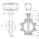 Tecofi Затвор дисковый TECFLY VPG 4649-N07NI-2
