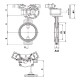 Tecofi Затвор дисковый Tecfly VPI 4448R2C-08EP PN16 DN 250-1