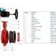 Tecofi Затвор дисковый Tecfly VPI 4448R2C-08EP PN16 DN 250-2