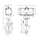 Tecofi Затвор дисковый TECFLY VPI 4449-N07EP-1