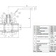 Tecofi Кран шаровой BS5379BSP-1