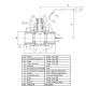 Tecofi Кран шаровой BS5379NPT-1