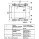 Tecofi Разборное соединение JT4253 PN 25-1