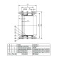 Tecofi Разборное соединение JT5240 PN 16-1