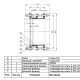 Tecofi Разборное соединение JT5250 PN 25-1