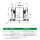 Tecofi Фланцевый адаптер ADTUNIA PN16 DN 400-1