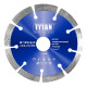 Диск алмазный отрезной по бетону сегментированный Tytan Professional-0