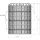 FACHMANN Листвоуловитель для воронки V-PVC-2