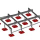 FACHMANN Опорная конструкция SOLID FOOT на 12 опорах-0