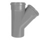 TEBO PP Тройник канализационный 45° 50x50-1