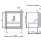Systemair Клапан дымоудаления HELMER-90-D-S стеновой, прямоугольный-1