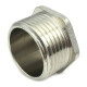 Varmega Заглушка латунная НР никелированная-0