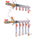 Pro Aqua Узел этажный, подключение к стояку Ду 20 DN40-3R-20-ABV15-BV15-0