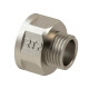 RTP Sigma Переходник латунный В-Н 3/4''x1/2'', никелированный-1