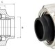 Гайка для подключения радиатора RTP Delta (евроконус)-1