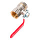 RTP Sigma Кран шаровой латунный PN 25 DN 15, 1/2'' В-В, рычаг-2