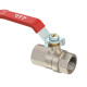 RTP Sigma Кран шаровой латунный PN 25 DN 15, 1/2'' В-В, рычаг-0