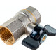 RTP Sigma Кран шаровой латунный PN 40 DN 15, 1/2'' В-В, бабочка-2