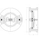 Клапан обратный двухстворчатый межфланцевый FAF 2350 PN 16 чугун-чугун-2
