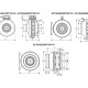 Ровен Вентилятор канальный ECF (K)-1