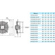 Вентилятор осевой Ровен YWF ZF с настенной панелью-3