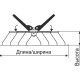 Диффузор потолочный круглый Ровен DK-1