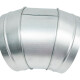 V-VENT Отвод воздуховода 45° круглого сечения оцинкованный 0,45 мм-0