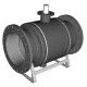 Кран шаровой стальной Ридан RJIP Premium FF/GF фланцевый под привод-2