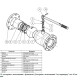 Кран шаровой стальной Ридан RJIP Premium WW приварной с рукояткой-2