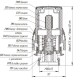 Головка термостатическая Lammin-1