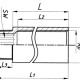 Удлинитель бронзовый Rehau AURLINE НР-ВР-1