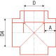 FV-Plast Крестовина PP-R-1