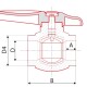 FV-Plast Кран шаровой PP-R-1
