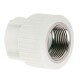 TEBO Муфта комбинированная PPRC 20x3/4" ВР серая-0