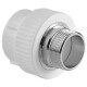TEBO Муфта комбинированная PPRC 32x3/4" НР серая-0