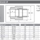 TEBO Муфта комбинированная PPRC 32x3/4" НР серая-1