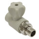 TEBO Кран шаровой PPRC для радиатора 20x1/2" прямой-1