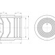 Duker Переход SML на пластик EK Fix KV080 DN 80-1