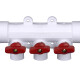 TEBO Коллектор из PPR 32x20x4 вых. синий-2