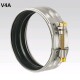 Трубный зажим MUPRO V4A MONO-0