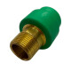 Переходник Aquatherm Fusiotherm green pipe с нар. резьбой и шестигранником-0