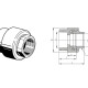 Переходник Aquatherm Fusiotherm green pipe с вн. резьбой и шестигранником-2