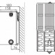 Stelrad Радиатор стальной Novello тип 33 400x500, 1332 Вт-2