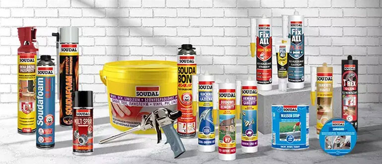 Новый ассортимент SOUDAL